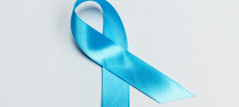 blue cancer ribbon